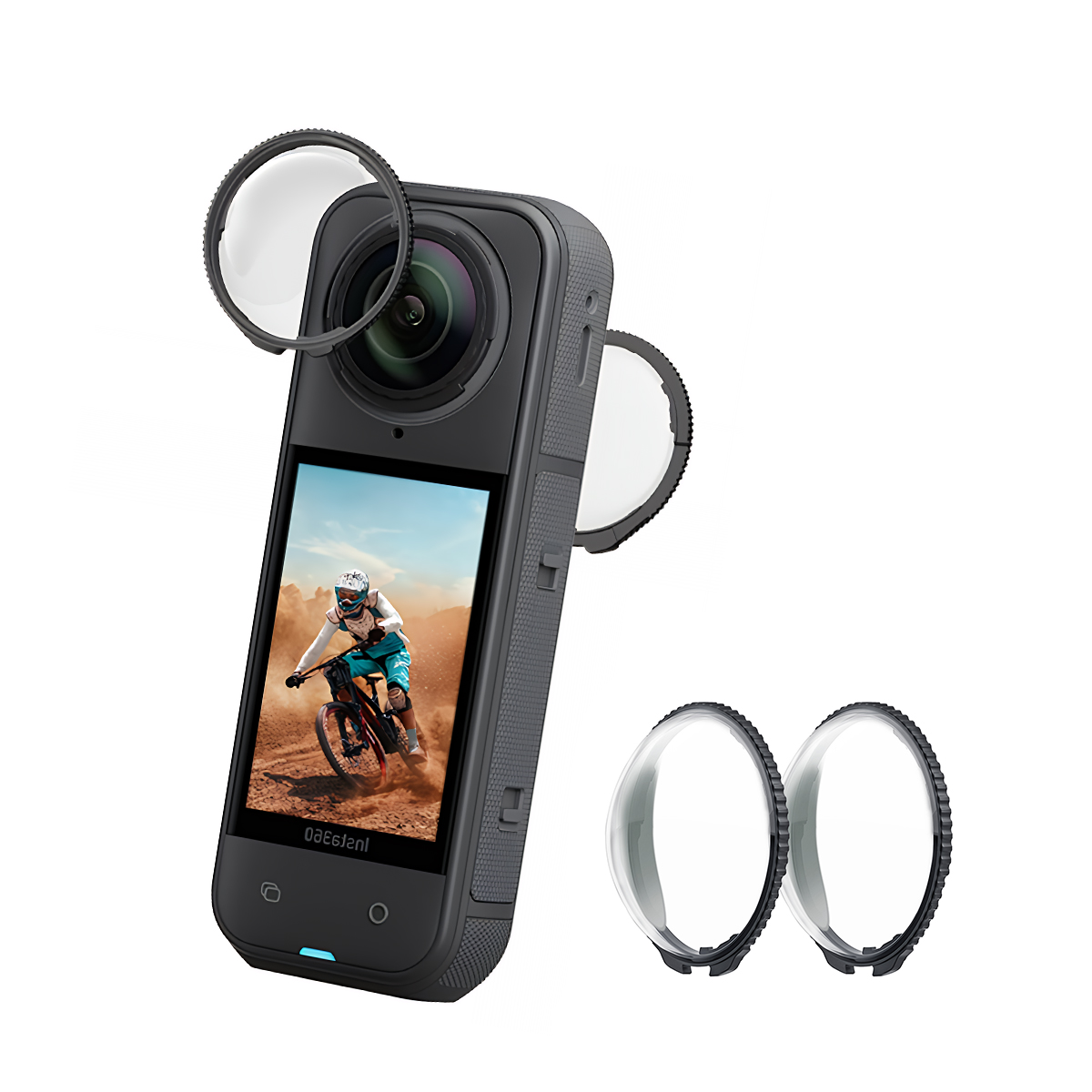 Insta360 Camera X3 - Filter UV Lensa Ganda untuk Insta360