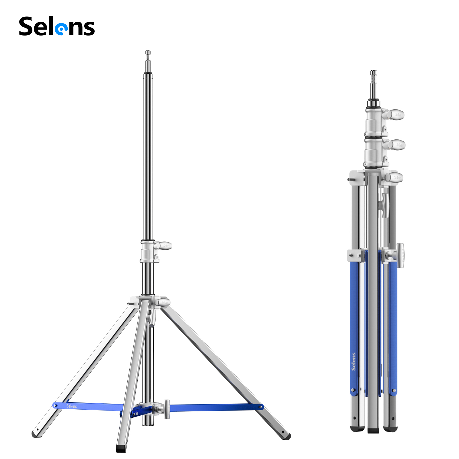 Beauty Dish 55Cm - Statif Lampu Selens dari Aluminium Alloy,