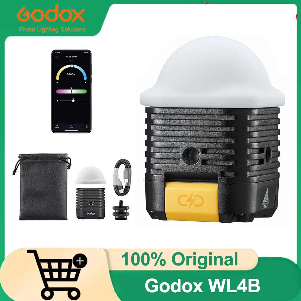 Photography Lighting App - Lampu LED Tahan Air Godox WL4B