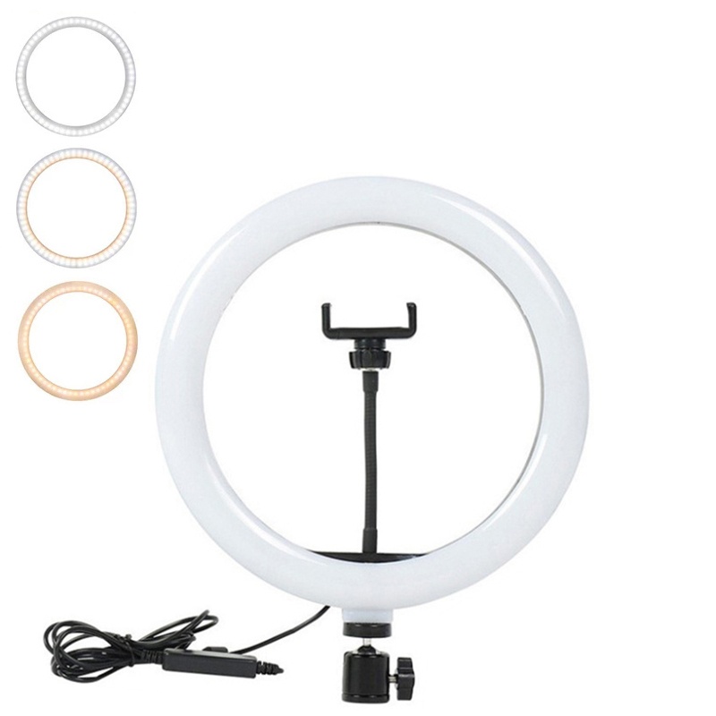 Photography Lighting Set Up - Lampu Video 16/26/33cm Selfie Ring LED