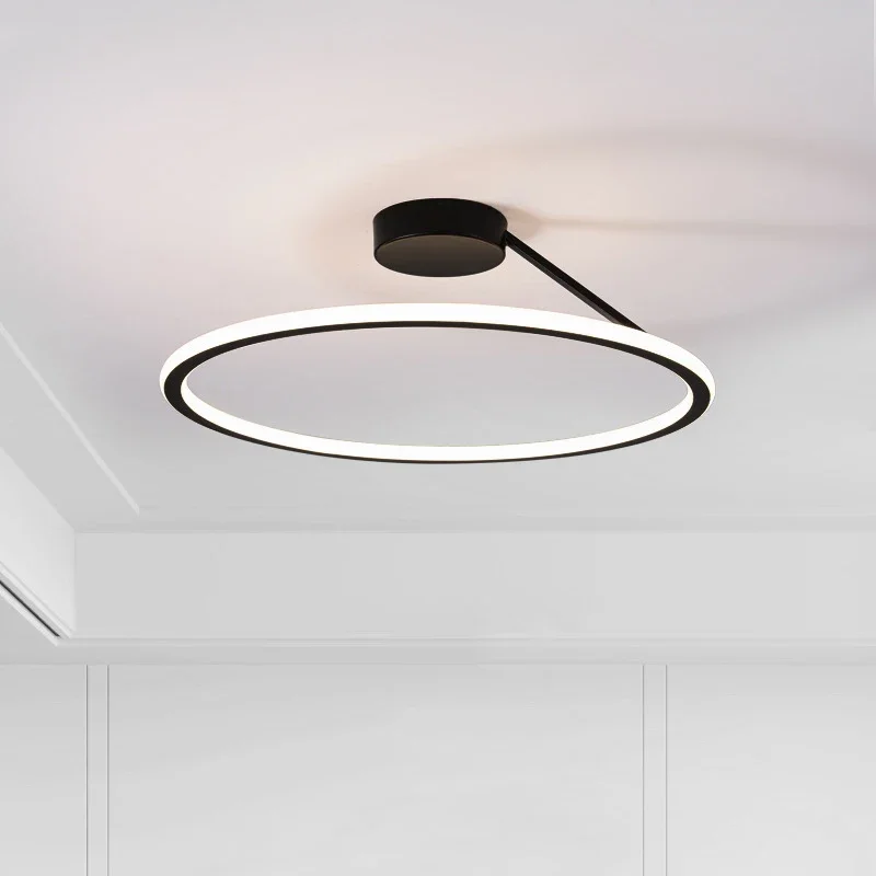 Photography Lighting For Food - Lampu gantung Led lingkaran sederhana Modern,