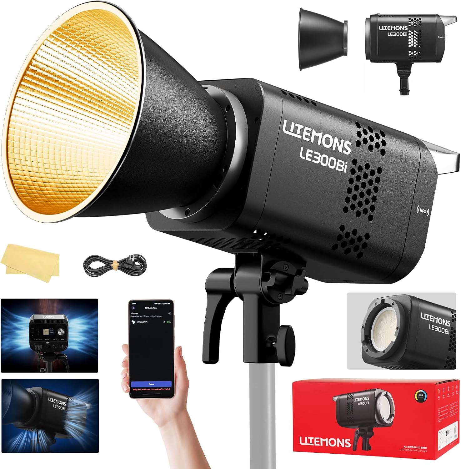 Photography Lighting Rgb - Kit Pencahayaan Video LED RGB, 3