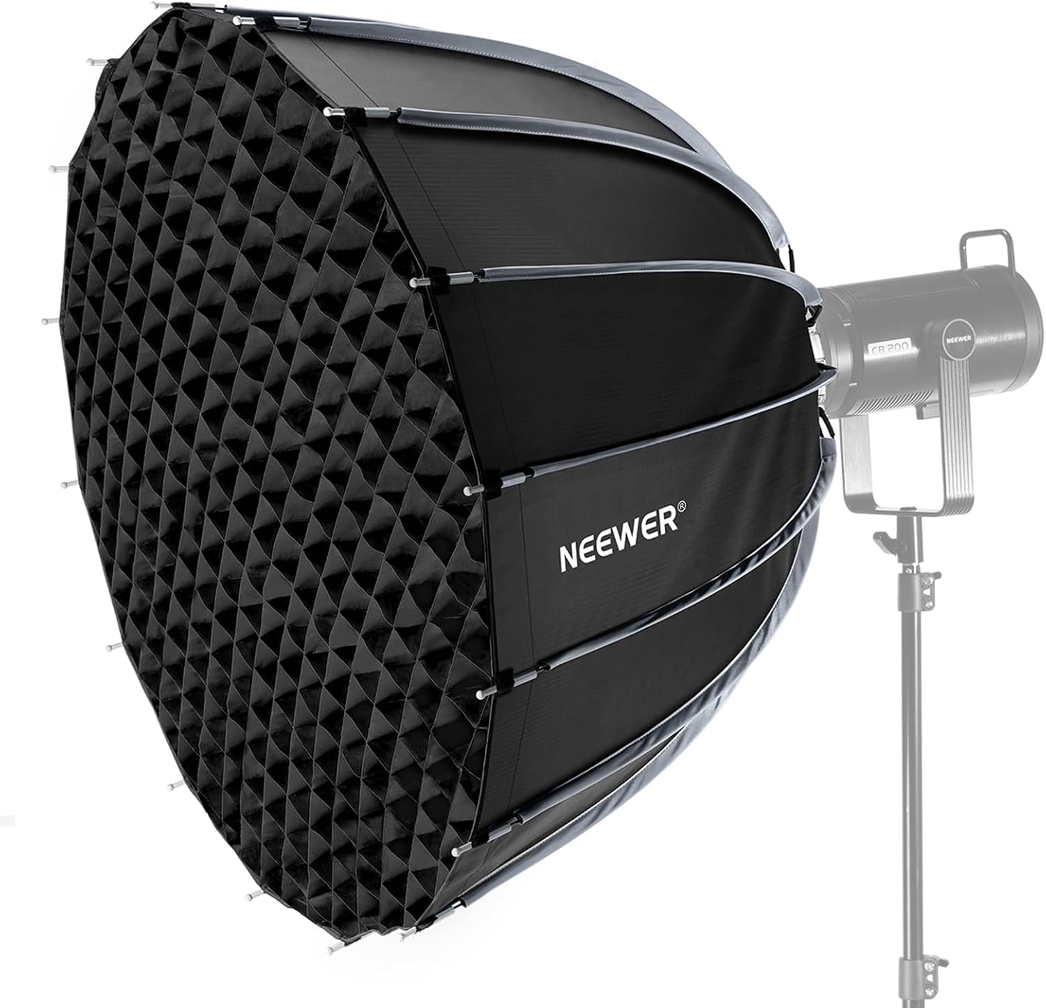 Photography Umbrella Lighting Kit - Softbox Parabola dengan Dudukan Bowens, Kit