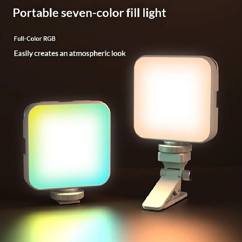 Photography Lighting Brand - Tripod Ponsel dengan Lampu Selfie RGB,