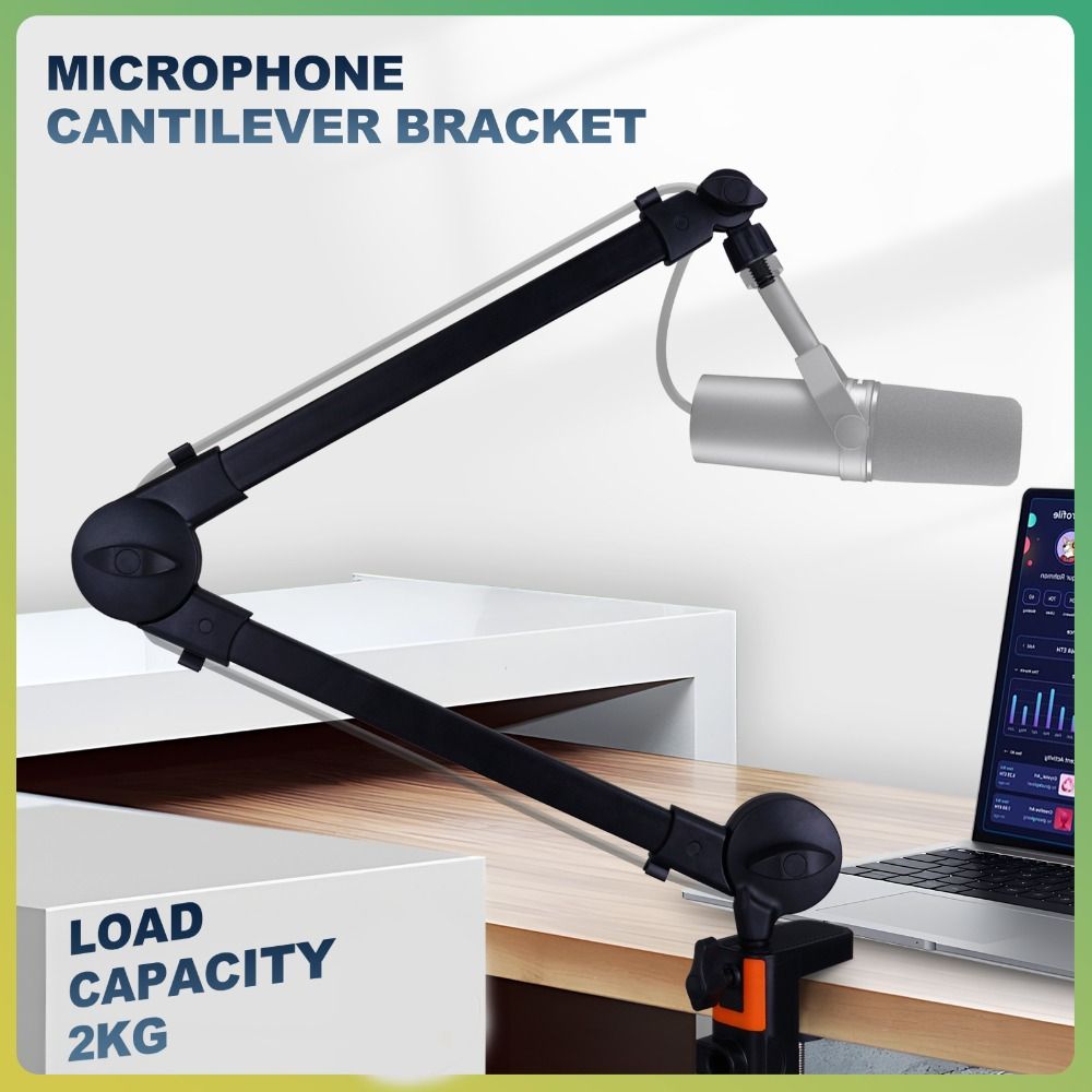 Boom Arm Stand - Statif Mikrofon Boom Arm untuk Meja,