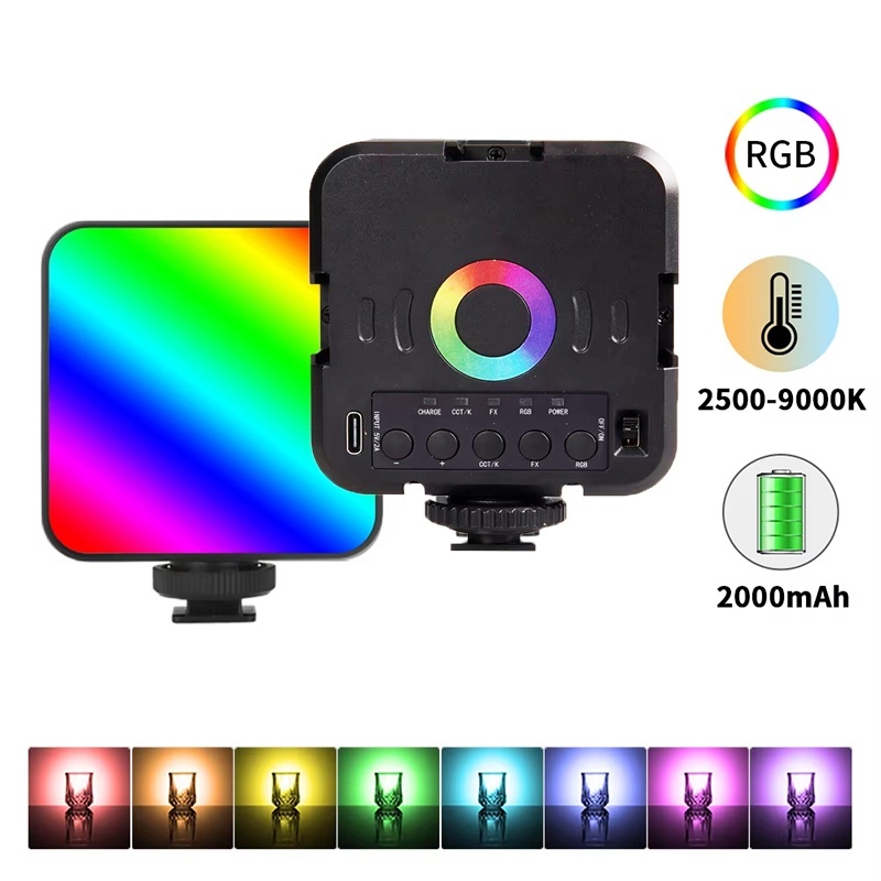 Photography Lighting Rgb - Lampu Video Mini RGB Portabel untuk
