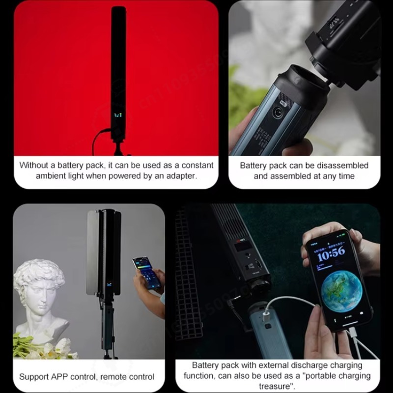 Lampu Studio Video LED Portabe - Photography Lighting Rgb ulasan dan harga
