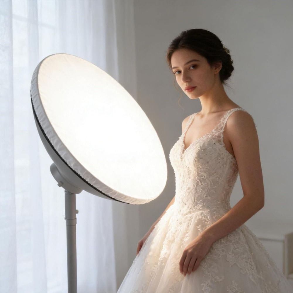 Kain Difuser Cahaya Lembut Put - Beauty Dish 55Cm ulasan dan harga
