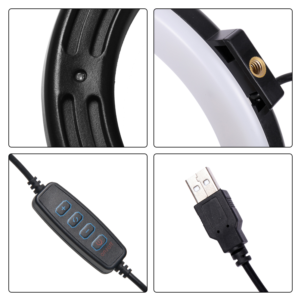 Lampu Ring fotografi LED 16cm/ - Photography Lighting Set Up ulasan dan harga