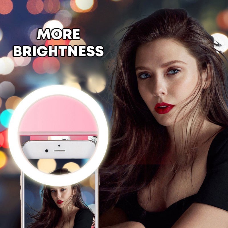 Lampu Cincin Swafoto LED Mode  - Photography Lighting Set Up ulasan dan harga