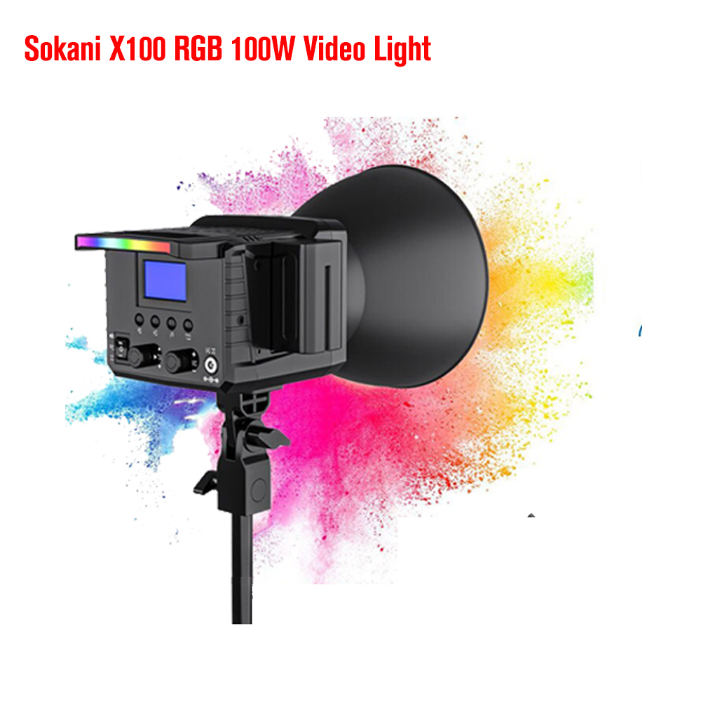 Sokani X100 / X60 Lampu Video  - Photography Lighting Rgb ulasan dan harga