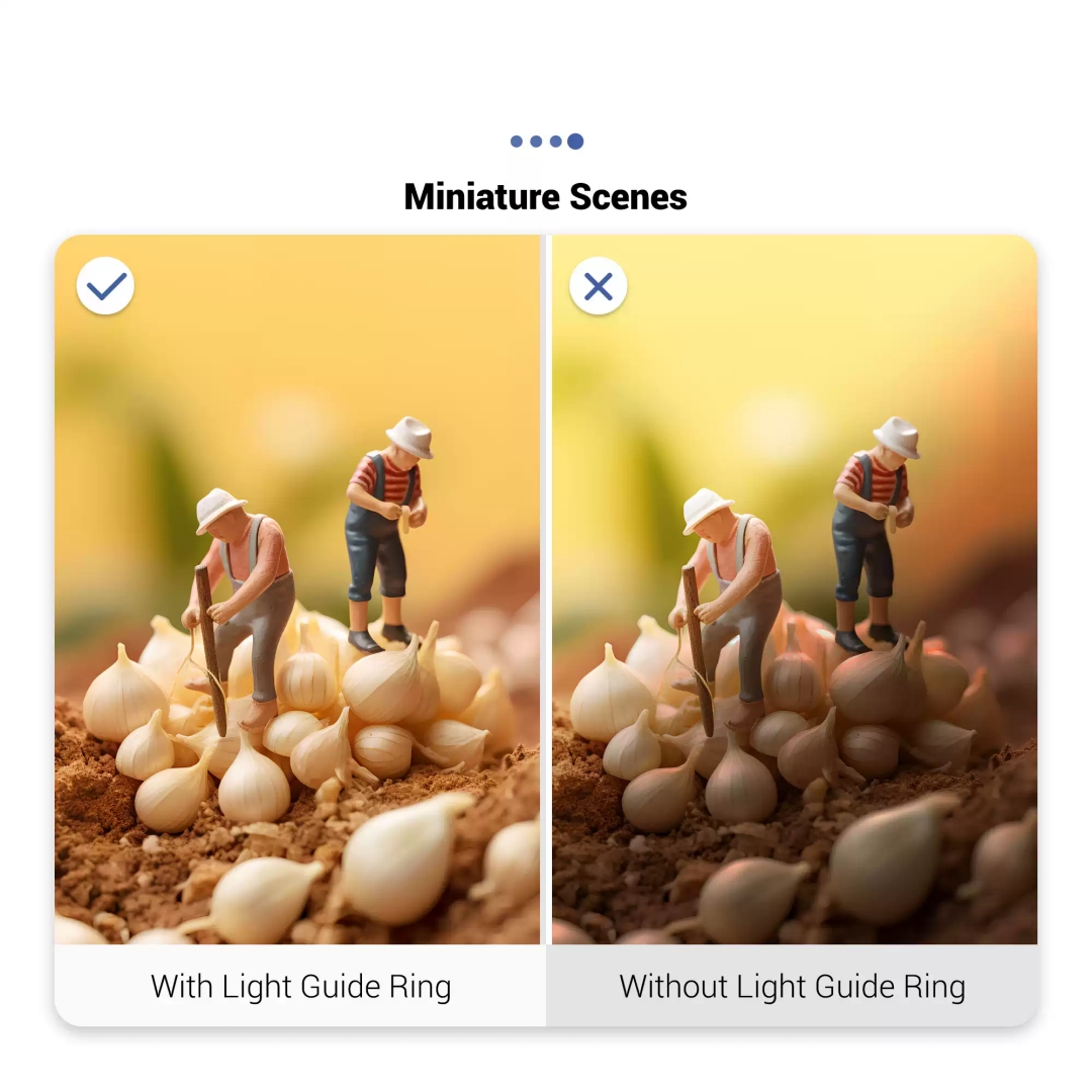 Cincin Pemandu Cahaya LED, Dif - Photography Lighting Guide ulasan dan harga