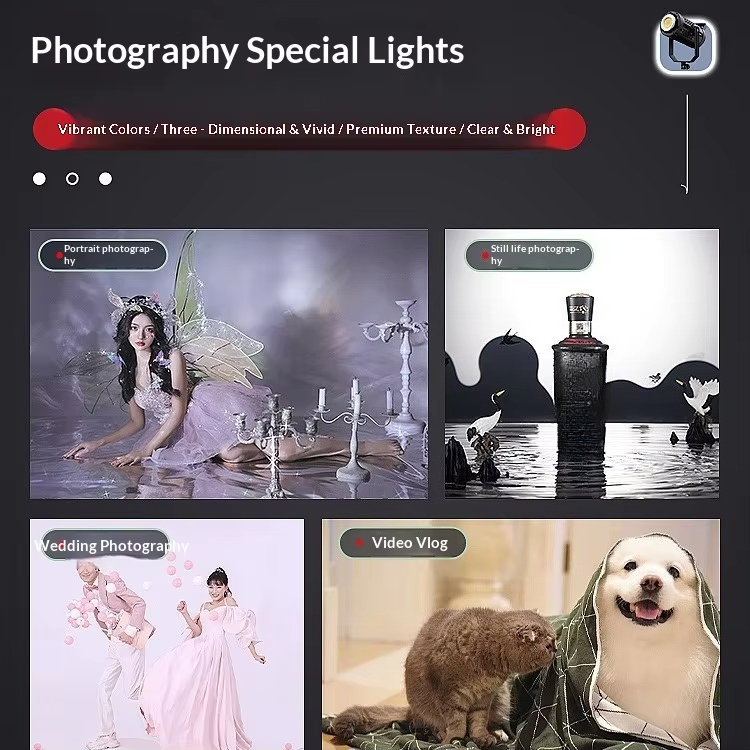 Lampu Video LED Profesional 50 - Photography Lighting For Food ulasan dan harga