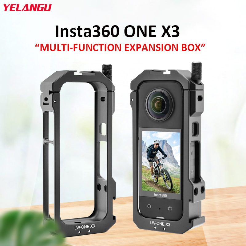 YELANGU casing kandang pelindu - Insta360 Camera X3 ulasan dan harga
