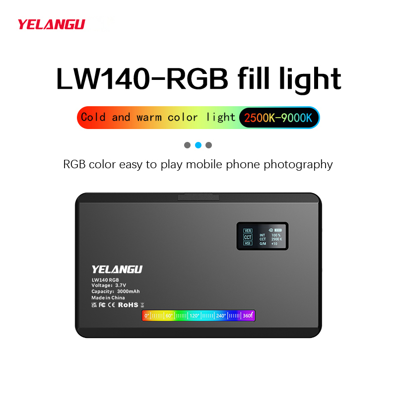 YELANGU lampu Video LED RGB, l - Photography Lighting Rgb ulasan dan harga