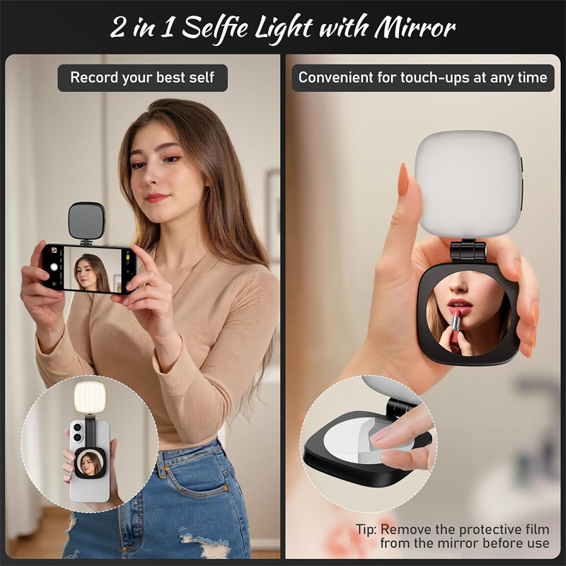 Lampu Selfie Ponsel Magnetik L - Photography Lighting Brand ulasan dan harga