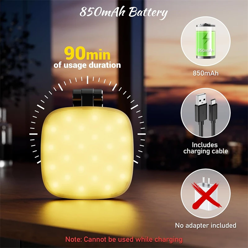 Lampu Selfie Ponsel Magnetik L - Photography Lighting Brand ulasan dan harga