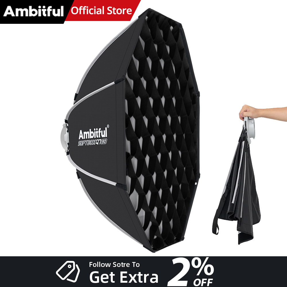 AMBITFUL Q7II 55/65/90cm Bowen - Photography Lighting Set Up ulasan dan harga
