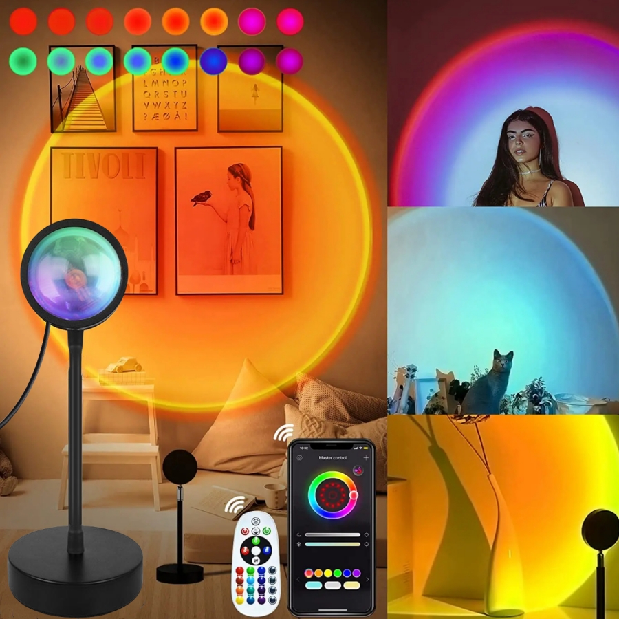 Lampu matahari terbenam pintar - Photography Lighting App ulasan dan harga