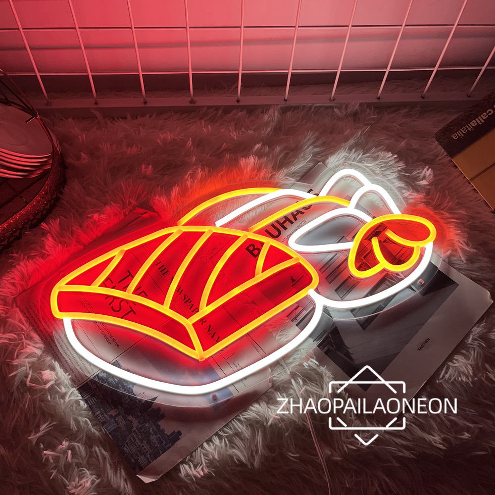 Tanda Neon Sushi lampu Led tok - Photography Lighting For Food ulasan dan harga