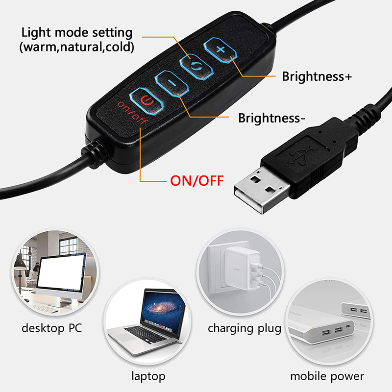 Lampu Cincin Swafoto LED 10 In - Photography Lighting Set Up ulasan dan harga