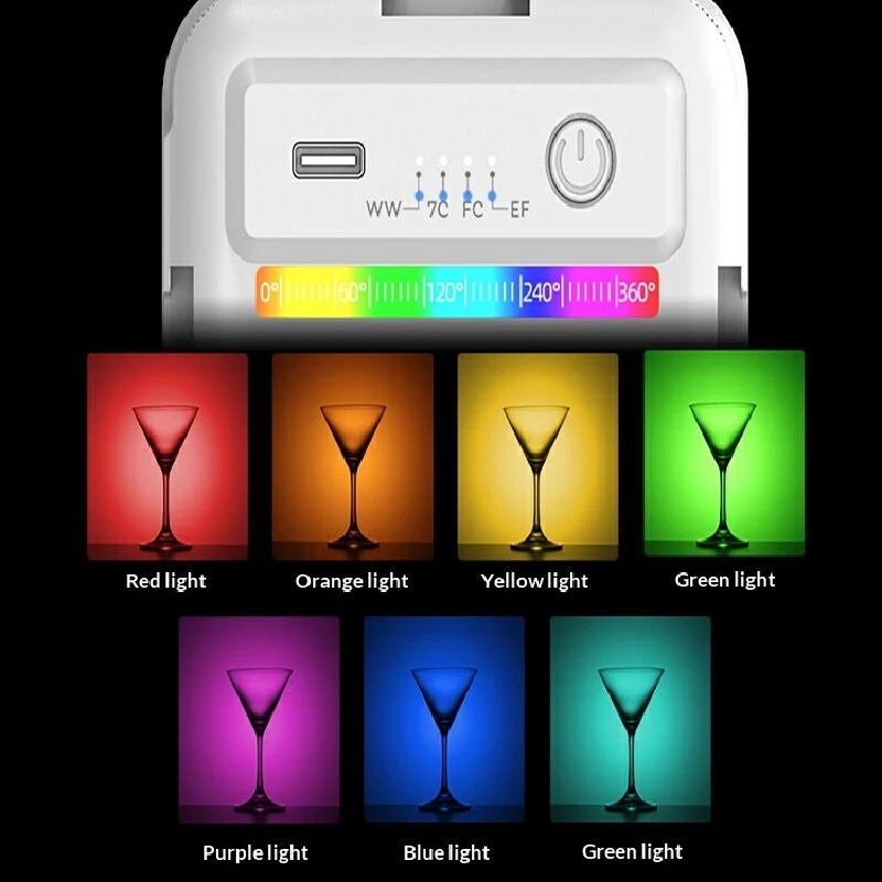 Tripod Ponsel dengan Lampu Sel - Photography Lighting Brand ulasan dan harga