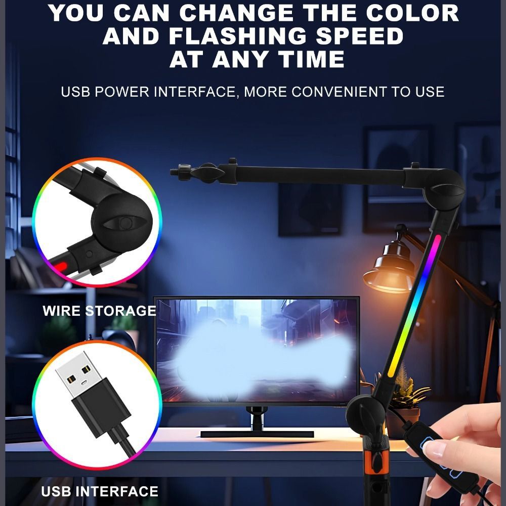 Statif Mikrofon Boom Arm untuk - Boom Arm Stand ulasan dan harga