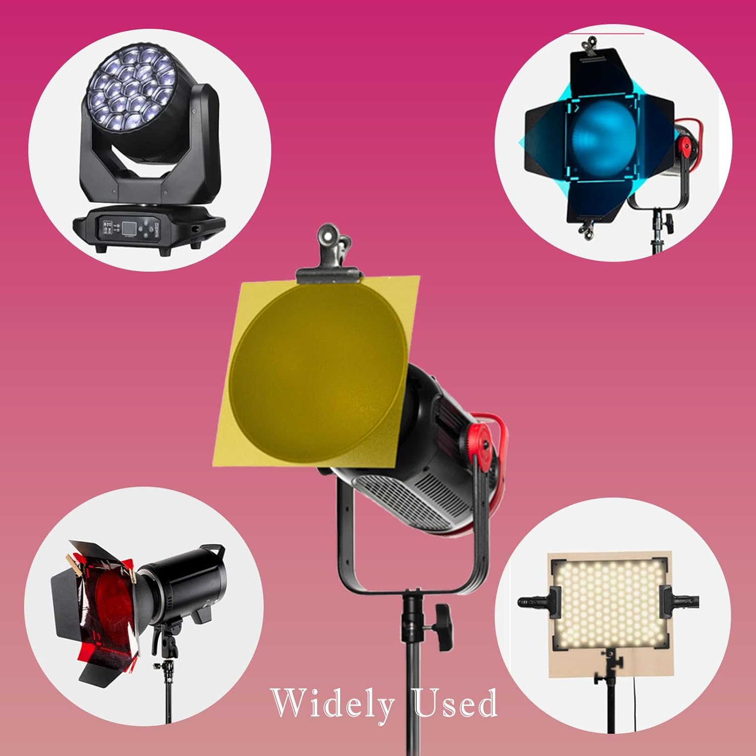 30x30cm 11 buah PVC Filter cah - Photography Umbrella Lighting Kit ulasan dan harga