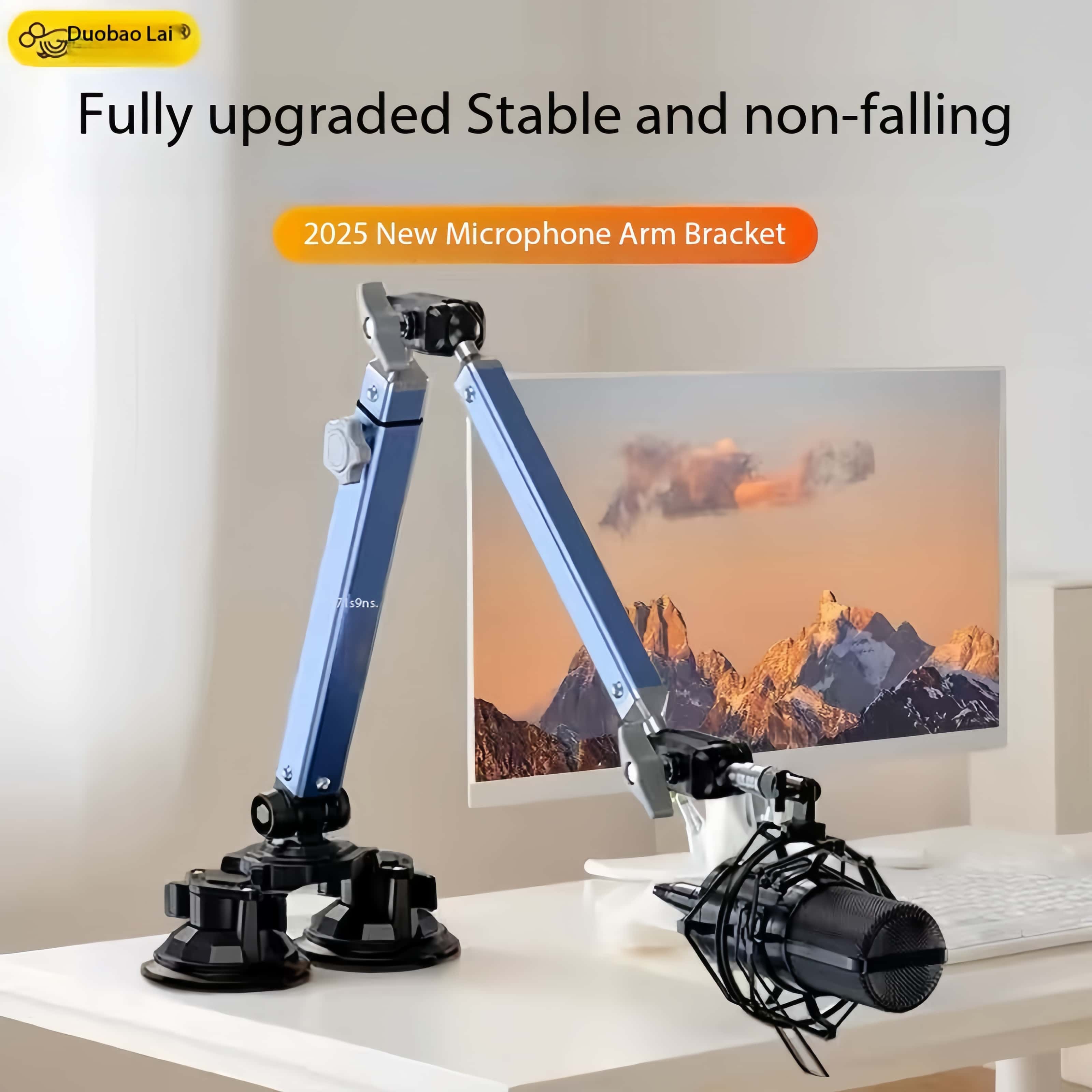 Penyangga Mikrofon Fleksibel P - Boom Arm Stand ulasan dan harga