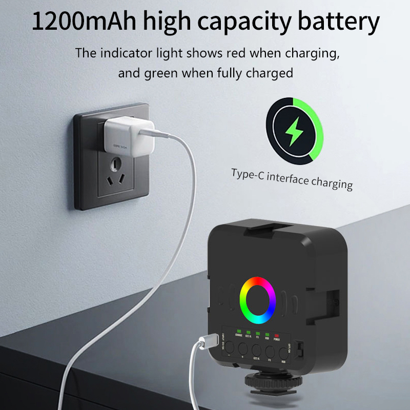 Lampu Video Mini RGB Portabel  - Photography Lighting Rgb ulasan dan harga