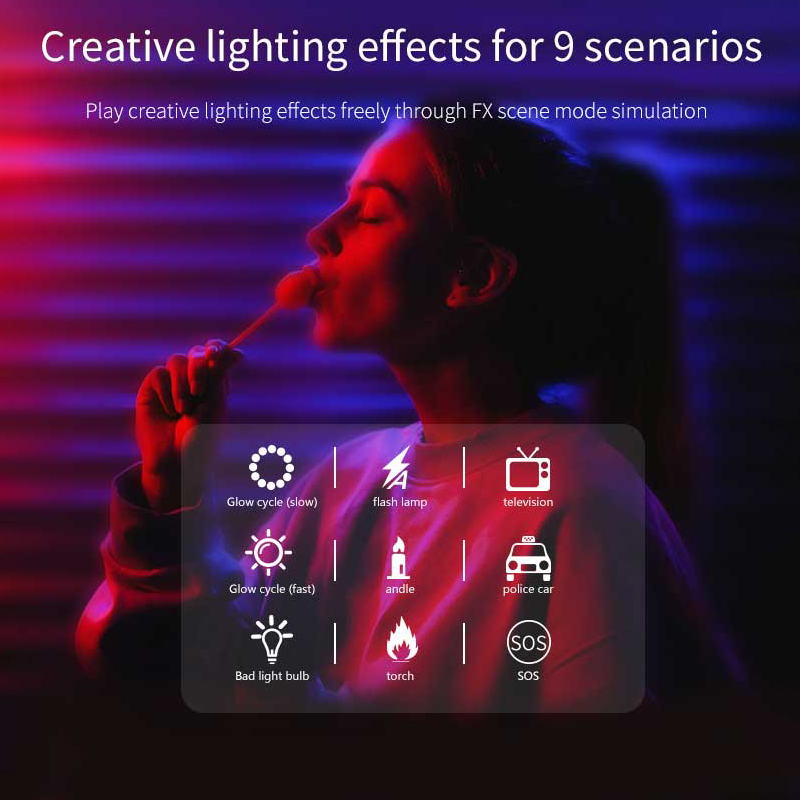 Lampu Video Mini RGB Portabel  - Photography Lighting Rgb ulasan dan harga