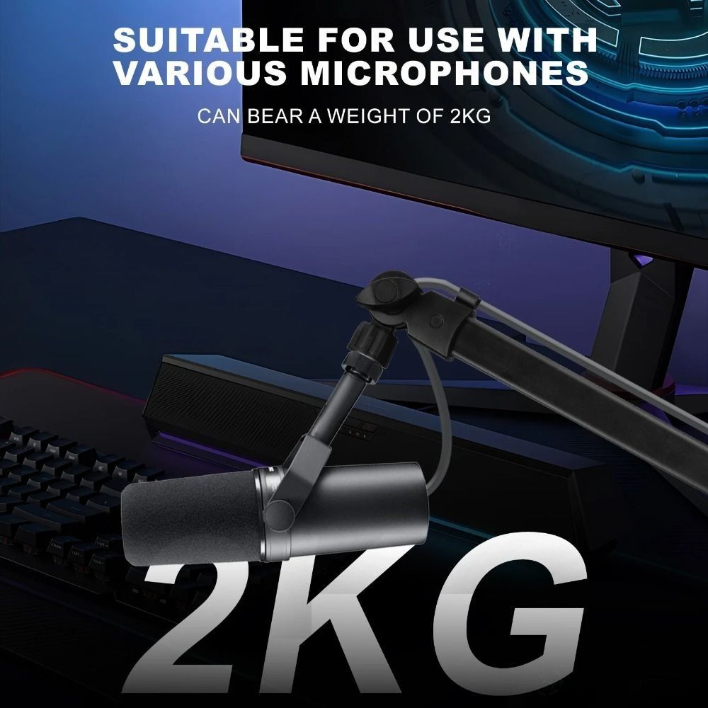 Profesional 360 °   Lengan Mik - Boom Arm Stand ulasan dan harga