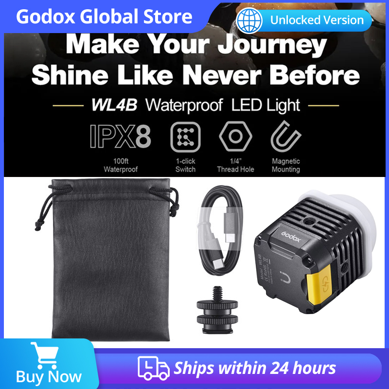 Godox WL4B 5600K Lampu LED Tah - Photography Lighting App ulasan dan harga